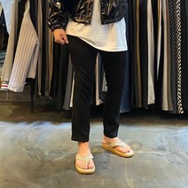 어썸블랑 빅사이즈 28~40size 에코워싱 히든밴딩 블랙진 스판청바지 블랙데님팬츠