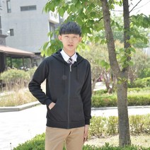 교복몰 기본 후드집업 5컬러(남자) (S~3XL)