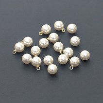 펠트친구 [펠트친구] 캡 진주장식(6개), 14mm