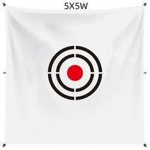 케플러 골프 표적지 골프타겟 골프연습 타격 과녁 목표 어프로치 1.5M X 1.5M, 5X5W화이트