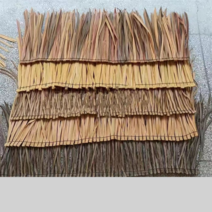 초가 정자 기와 인조볏짚 인공 초가 발리 카페 시공, 초콜릿 색상 1조각