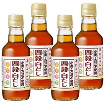 일본 육수 조미료 닌벤 흰색 1000mL (희석 타입) [가츠오부시 고등어포 소다가츠오부시 다시마 모둠 육수] 1699년 창업 가쓰오부시 · 전문점 당근, 사곡백육수 200mL×4병, 4개