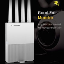 24GHz 와이파이 라우터 E3 4G LTE 세트 4 안테나 무선 네트워크 익스텐더미국 COMFAST 가정용 컴퓨터 액세서리, 협력사