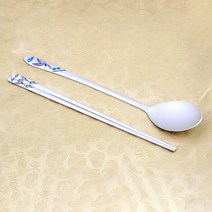 명품 특칠보 은수저 80％ 93.75g, 거북복 초록 190