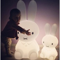 미피무드등 80cm 대형 수유등 아기방 캐릭터 집들이선물 리모컨, 80CM 충전식 컬러 라이트 + 리모콘
