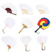 [오꿈] 패션부채 한지부채 학교수업 여름 준비물, 05 조개부채 29cm, 1개