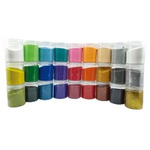 [꼬메빔보] #입자가고운 색모래 250g (27색), 3.갈색