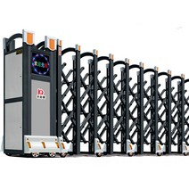 자동 전동 개폐식 바리게이트 공장 주차장 자바라, 6