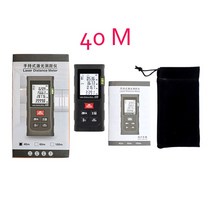 두께 측정기 하이트 게이지 40M 레이저 Tra 테이프 거리 측정 디지털 전자 눈금자 높이, [01] Lase0M With box