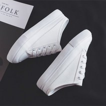 묘먀미 기본 데일리 5cm 키높이 뮬 스니커즈