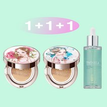 [쿠션15g+쿠션15g+앰플50ml] 2+1 트윙클라 앰플 + 미스트 쿠션 21호 23호 [건성 피부 추천 쿠션], 1개, 로즈걸21호+아쿠아걸21호(건성)+앰플50ml