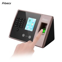 Aibecy E3 얼굴 지문 시간 출석 영국 표준 100-240V, 1개, 출퇴근기록기
