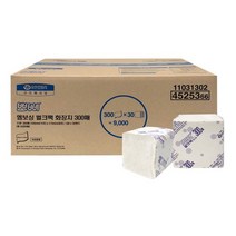 뽀삐 엠보싱 벌크팩 화장지 9000매 1박스 4525366 CCT 10528EA, 레드팟 1, 레드팟 본상품선택