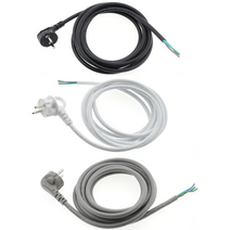 LED앤샵 전기코드선 전선 전기선 접지케이블 전원코드선 전선코드 1.5SQX3C (3M 5M) 220V 전기코드 파워코드 전원선 측면접지선 코드선 백색 회색, 3. 전기코드 - 회색 3M