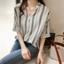 여리핏 블라우스