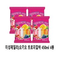 미성 오키오 트로피칼바 450ml 4봉, 4개