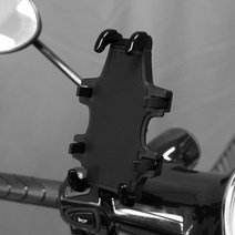 오토바이 퀵그립 핸드폰 거치대 백미러 핸들바 신형, 백미러형