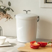 에코 가정용 압축 씽크대 음식물쓰레기통 8.5L 대용량, 단품