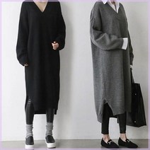 옆트임 브이넥 니트 패션 레이어드 롱 원피스 돌잔치 엄마 샤틴 냉장고 하객 연청 치마 J7I 셔츠 랩 봄 캠핑 편안한 여행 나들이 휴가 청순 바닷가 해변 기본 러블리 심플 우아한 귀여운 휴양지 바캉스 해수욕장 데일리