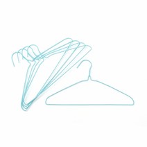 베이직 스틸 옷걸이 5p세트(블루) 슬림옷걸이, 베이직 슬림 스틸 옷걸이 5p세트(블루), 상세페이지 참조