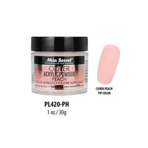 미아 시크릿 커버 아크릴 파우더 모든 음영 컬러 사이즈, COVER PEACH 1 OZ