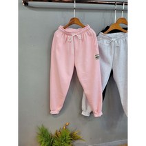라벨 밴딩 기모 조커팬츠