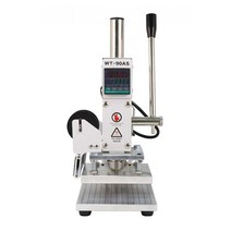 가죽 핫 스탬핑 기계 로고 인쇄기 프레스머신 마킹기, 기계식 버전 소형