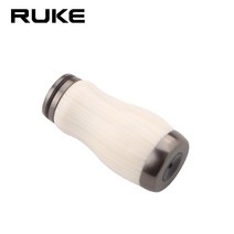 경량 배이트 낚시 캐스팅 릴 대 기본 더블 광어 참돔 배스 쭈꾸미 문어 선상 바다 베이트 핸들 ruke new 노브 액세서리 회전 및 물방울 모조 아이보리 노브 diy, s에 대한 은색