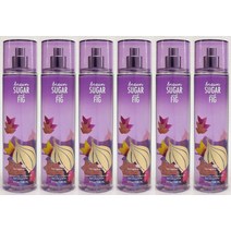 6 Bottles Bath Body Works BROWN SUGAR FIG Fine Fragrance Mist Scented Spray