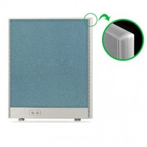가구샘 알미늄 파티션 H1800 원톤 밝은프레임 OG1058, H1800xW800/PW508