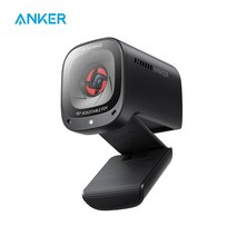 Anker-PowerConf C200 2K 웹캠 노트북 컴퓨터 미니 usb 웹 카메라 소음 차단 스테레오 마이크 웹 캠, 한개옵션0