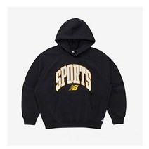 뉴발란스 뉴발란스 UNI SPORTS 기모 후드티 NBN0B48013_BK (9236436)