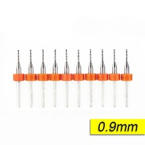 드라이버 비트 홀쏘 드릴 수입 카바이드 인쇄 회로 기판 미니 링 세트 32, 1box(10pcs), 0.9mm
