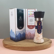 히말라야 핑크솔트 그라인더 10+1 결혼식 답례품 돌 칠순 결혼 돌잔치 회갑 고희 칠순 장례조의 답례품 개업 기념품, 히말라야 핑크솔트 그라인더 프리미엄 2종