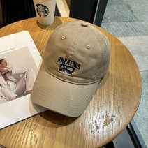 미국 레트로 야구 모자 스트리트 글자 자수 플랫 캡 남성용 및 여성용 단색 흑백 힙합 1989 년