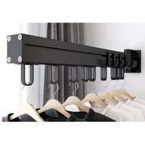 움직이는 접이식 타공 후크 벽걸이 행거 DIY 원룸 집꾸미기 코디