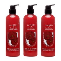 (3개)꽃을든남자 레드플로 동백 헤어 글레이징 에센스 500ml, 3개