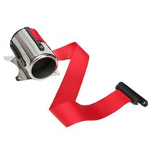 차단봉 2m/3m/5m 군중 통제 옥외 스테인리스 벽 산 빨간 벨트 철회 가능한 리본 장벽 Stanchion 대기열 분, 03 5M