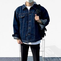 킹스맨 후드탈부착 데님 청자켓 - 4color