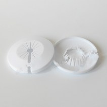 소방 플라스틱 화재 스프링클러 헤드 장식 커버 32x60mm 헤드액세서리 흰색 10 개, 한개옵션0