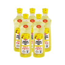 오뚜기 프레스코 카놀라유, 900ml, 5개