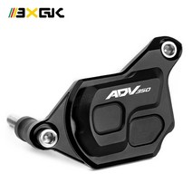 혼다 오토바이 순정 블랙혼다 ADV350 ADV 350 2021 CNC 라디에이터 가드 캡 워터 탱크 쿨러 프로텍터 커버, 01 Black