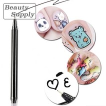 네일펜 드로잉펜 블랙 세필 셀프 젤네일재료 캐릭터아트 도트 아트펜