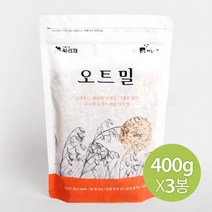 참쌀닷컴 정읍 귀리로 만든 국내산 100% 싸리재마을 오트밀 400g x 3봉, 400, 3개