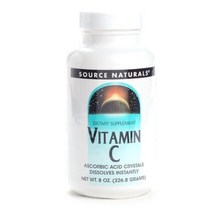 Source Naturals 비타민 C 아스코르빈산 크리스탈, 226.8g, 6개