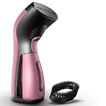iSteam 스티머 신기술 강력한 드라이 스팀다리미, C 분홍색