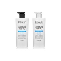 애경 케라시스 모이스춰 clinic 샴푸 + 컨디셔너 각 600ml 클리닉샴푸 극손상모샴푸 헤어영양샴푸 케라, 케라시스 모이스춰 clinic 샴푸 + 컨디셔너 각 6