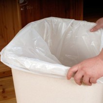 한스틸 쓰레기봉투 재활용분리수거봉투 (20리터~100리터), 검정봉투 75리터 (60매)