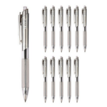 모나미 에프엑스 제타 볼펜 FX ZETA 0.7mm, 흰색러버, 35개