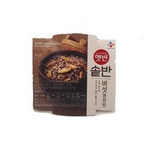 햇반 솥반 버섯영양밥, 200g, 18개